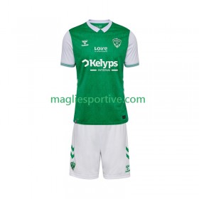 Completo Calcio AS Saint-Etienne Bambino Divisa Prima 2025-2026